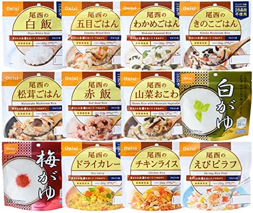 アルファ米12種類セット