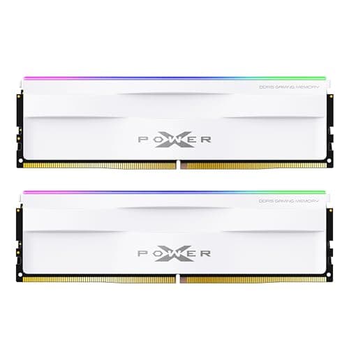 DDR5 64GB (2x32GB) Zenith RGB 6000MHz (PC5-48000) SP064GXLWU60AFDH White