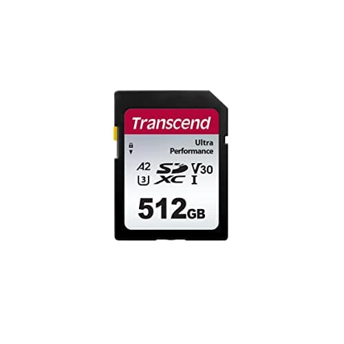 トランセンド SDカード 512GB UHS-I U3 V30 A2 対応 Ultra Performance TS512GSDC340S-E