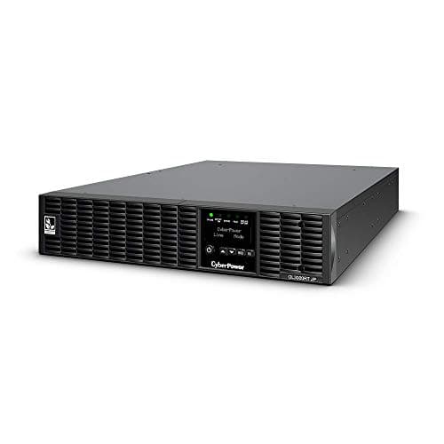 CyberPower (サイバーパワー) OL3000RTJP 無停電電源装置 UPS 常時インバータ/正弦波 3000VA/2160W 企業用 2Uラックマウント型 3年保証 (家庭用コンセント非対応)
