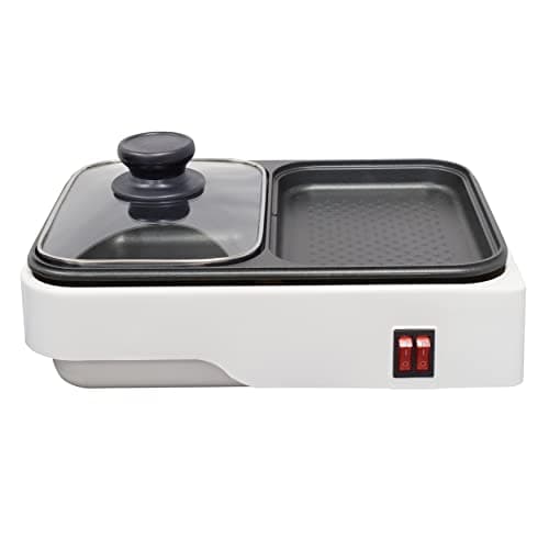 2WAYプレート ホットプレート COK-YH100B-W