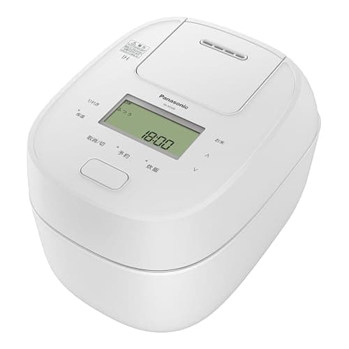 パナソニック 炊飯器 5.5合 急減圧バルブ おどり炊き 全面発熱5段IH式 ホワイト SR-M10B-W