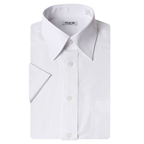 半袖ワイシャツ 白ワイシャツ 形態安定 ホワイト カッターシャツ 通勤 通学 制服 冠婚葬祭 sa01 メンズ
