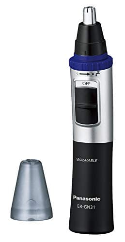 鼻毛カッター エチケットカッター メンズ 眉毛 ヒゲ 水洗い ER-GN31-K