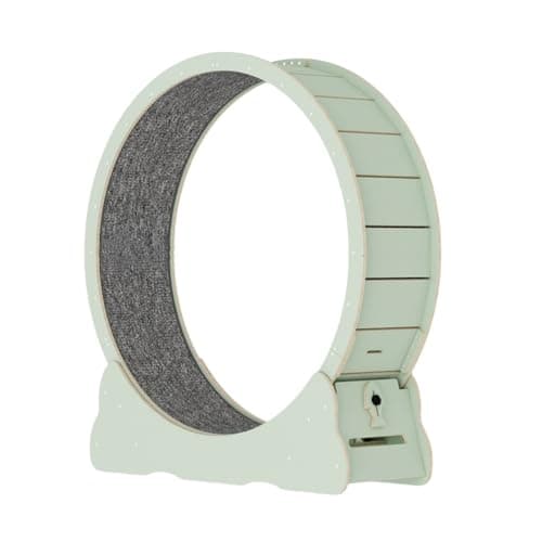 キャットホイール 猫 ルームランナー 回し車 猫用回し車 ランニングマシーン 猫の車輪 大型 木製 組み立て式 自走式 ランニングホイール エクササく組立式