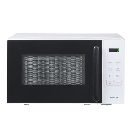 電子レンジ 17L ターンテーブル コンパクト TRT20A-W