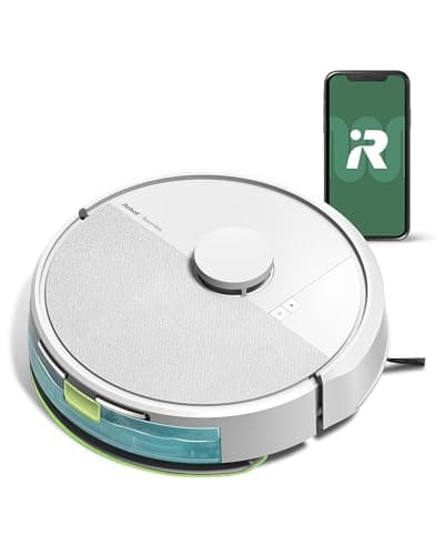 ルンバ(Roomba) 105 Combo ロボット (ロボット掃除機) アイロボット(iRobot)【水拭き/両用/LiDARナビゲーション/パワーリフト吸引/スマートスクラブ対応/マッピング 掃除経路確認/アプリ操作/落下防止/Amazon.co.jp購入時12ヶ月保証/Y311260】ホワイト