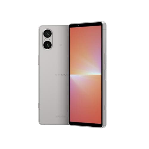 Xperia 5 V プラチナシルバー SIMフリースマホ XQ-DE44 S