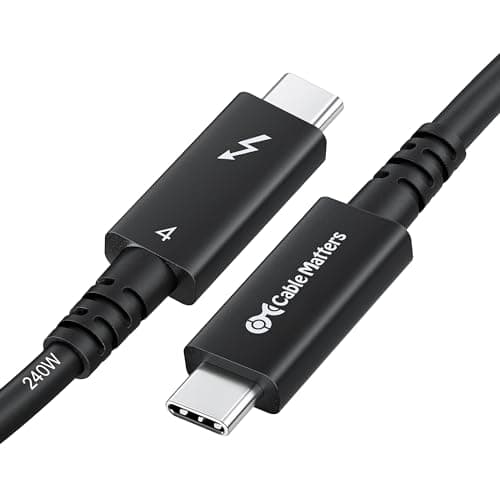 Thunderbolt 4 ケーブル 107025-BLK-2m