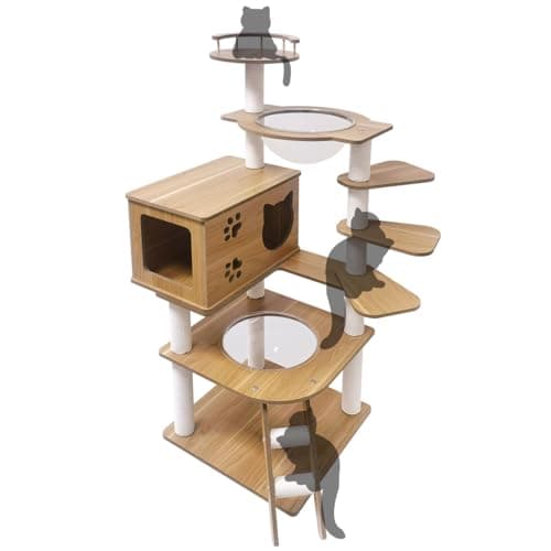 キャットタワー 木製タイプG