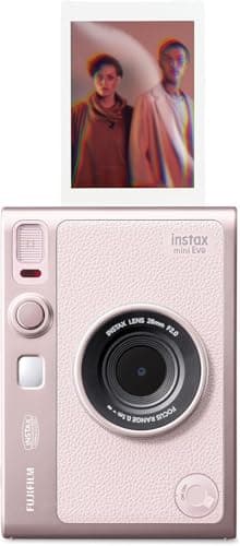 INSTAX MINI Evo ハイブリッドインスタントカメラ - ジェントルローズ