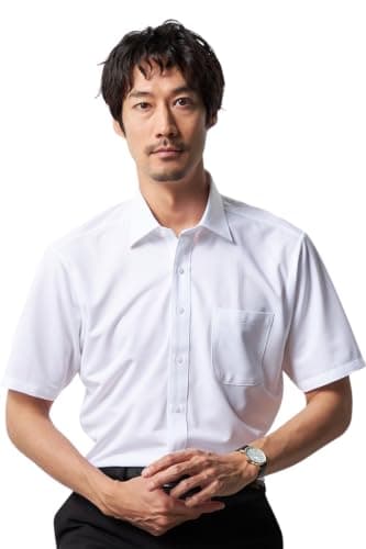 お手入れ簡単 ノンアイロンストレッチシャツ