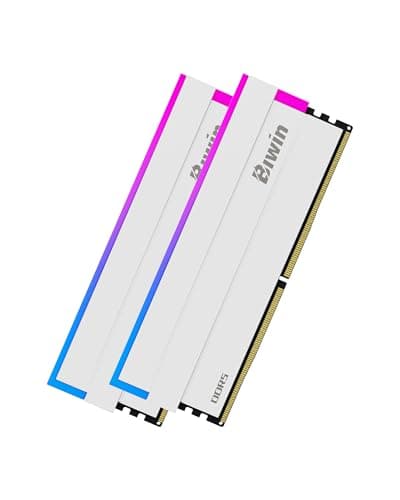DW100 DDR5 6000MT/s (PC5-48000) 64GB(32GB×2枚) CL30 RGBライティング ホワイト
