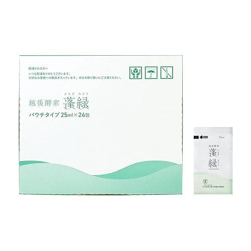 越後酵素蓬緑 酵素ドリンク パウチタイプ 25ml×24包