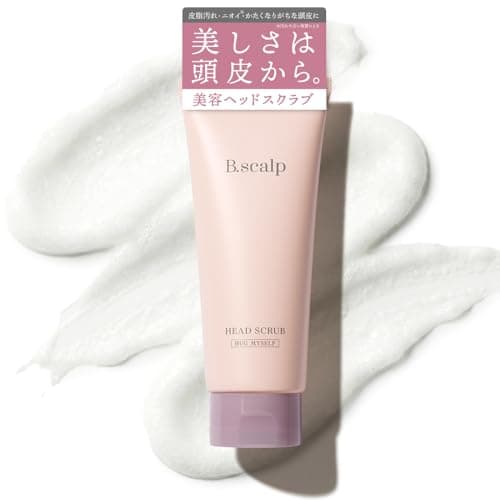 B.scalp ヘッドスクラブ HUG MYSELF 180g ビースカルプ フローラルウッディの香り