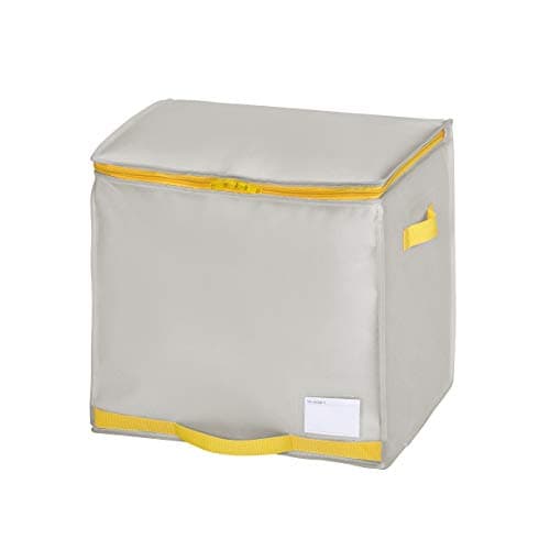 ふとん収納袋 グレー 40x35x36cm コンパクト優収納アルファ