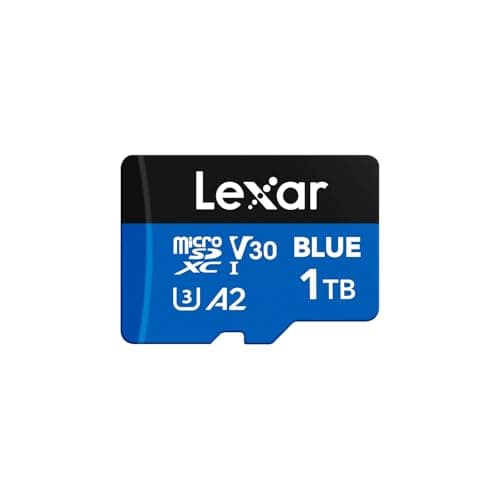 Blue 1TB microSDXC UHS-I カード アダプター付き LMSBLUE001T-BNANG