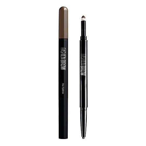 MAYBELLINE(メイベリン) アイブロウ ファッションブロウ スリム&ソフト BR-1 自然な濃茶色 ウォータープルーフ
