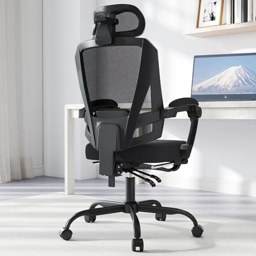オフィスチェア デスクチェア メッシュ BoxDesignLab 可動式ランバー 3Dヘッドレスト ゲーミングチェア pcチェア 事務椅子 B8631-1