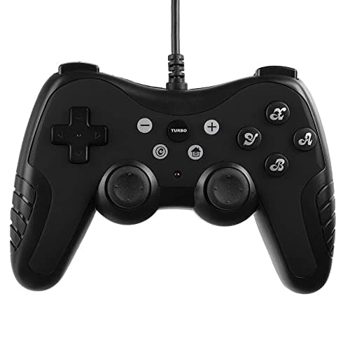 Switch2/Switch用 USBコントローラーPro Lite(ブラック)ANS-SW052BK