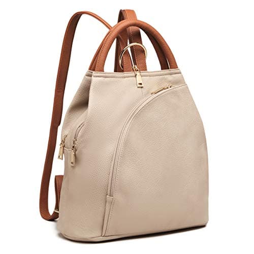 レザータッチ 3WAY リュック x 肩掛け x ハンドバッグ 120406