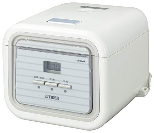 炊飯器 3合 マイコン tacook 炊きたて JAJ-A552-WS