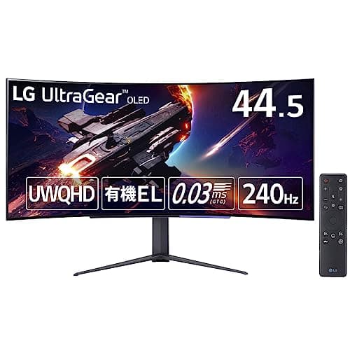 LG ゲーミングモニター UltraGear 45GR95QE-B
