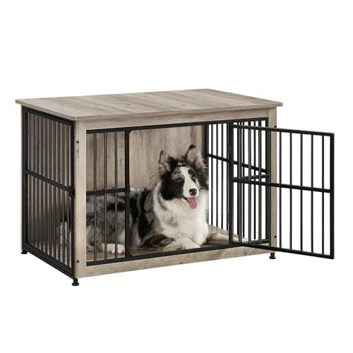 犬ケージ 木目調 ウッディサークル 98x65x69cm PFC023G01