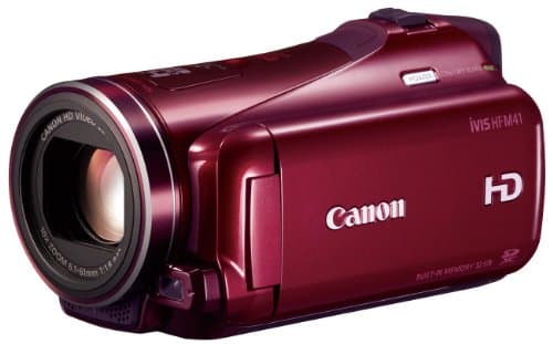 デジタルビデオカメラ iVIS HF M41 レッド IVISHFM41RD