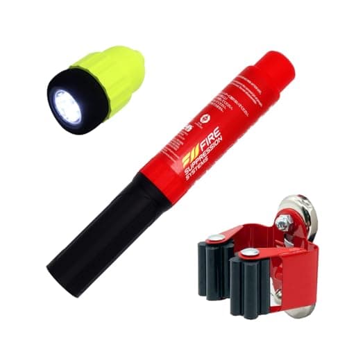 FIRE SHOKA STICK(ファイヤーショーカスティック)50秒 専用LEDライト+専用取付ホルダー(マグネットタイプ)セット