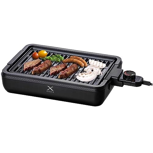 焼き肉グリル 減煙 コンパクトプレート XGRILL YGMA-X100(B)