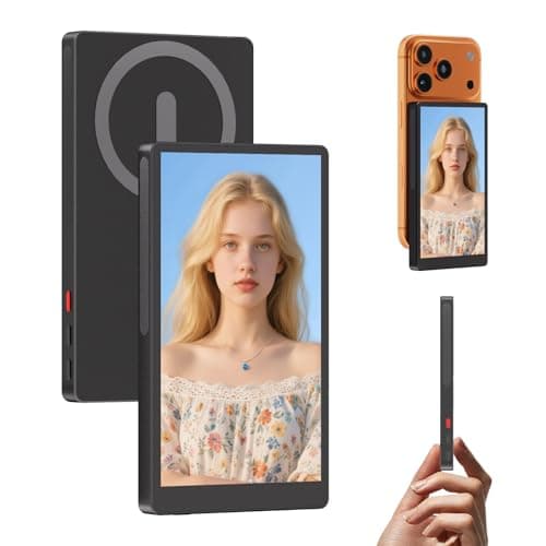 iphone17用自撮りモニター 5インチ 1080P 超薄型 スマホモニター magsafe対応 GHCX-M5-JP