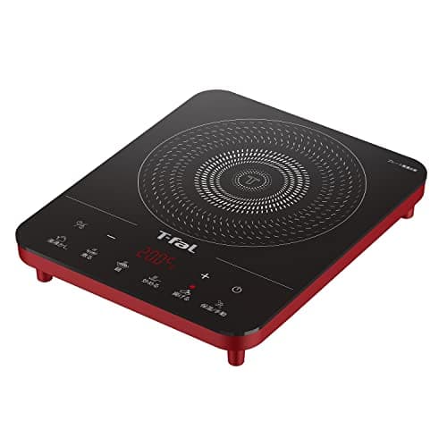 ティファール 卓上IH調理器 フルフラットIH リーガルレッド IH2025JP