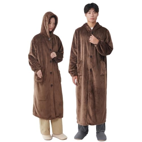 冬 着る毛布 ユニセックス L-着丈130cm