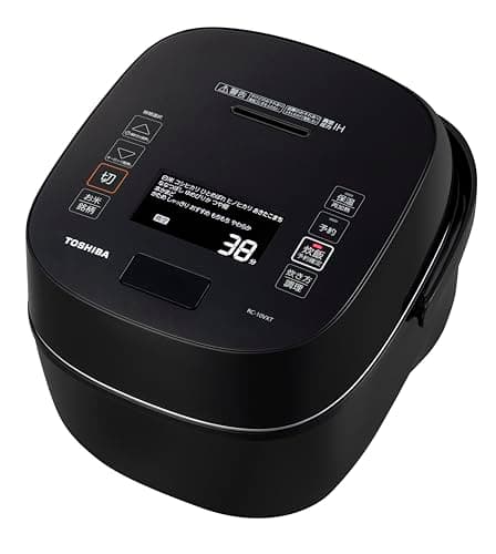 炊飯器 5.5合 真空圧力IHジャー炊飯器 大火力 真空保温 白米40時間 炎匠炊き RC-10VXT(K) グランブラック