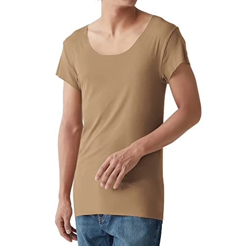 YG Tシャツ専用 in.T(インティー) CUT OFFシリーズ クルーネックTシャツ 汗取りパッド付 メンズ YV2613P