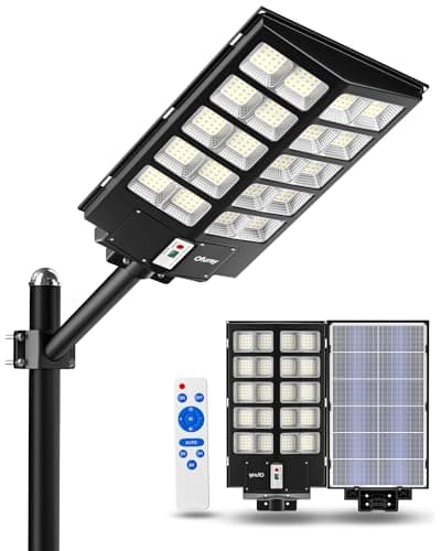 ソーラー街灯 外灯 屋外 ソーラー IP67防水 人感センサー付き 駐車場・庭・ガーデン・屋外照明・防犯適用 リモコン付き Of-5200W