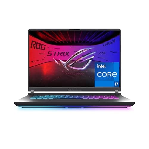 ASUS ROG Strix G16 ゲーミングノートパソコン Core i7-14650HX(第14世代)/ RTX 5060 8GB GDDR7搭載16インチ FHD 165Hz IPS液晶 / メモリ16GB / SSD 1TB / Wi-Fi 7対応 / Windows 11 Home/英語配列キーボード