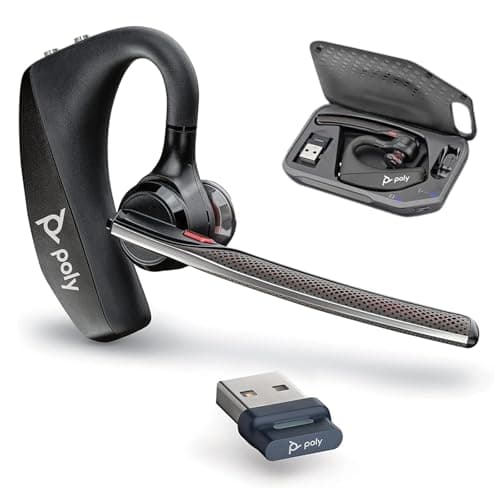 PLANTRONICS Poly Voyager 5200 Bluetooth ワイヤレスヘッドセット