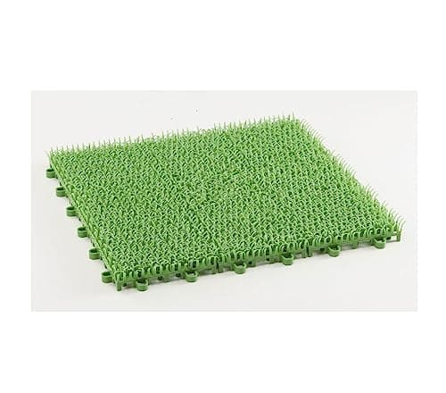 ワタナベ工業 ジョイント人工芝 やわらかターフ 30×30cm 10枚組 グリーン 日本製 YT-301