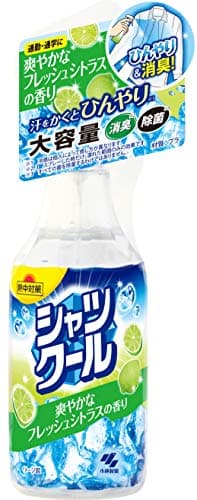 熱中対策 シャツクール 爽やかなフレッシュシトラスの香り 大容量