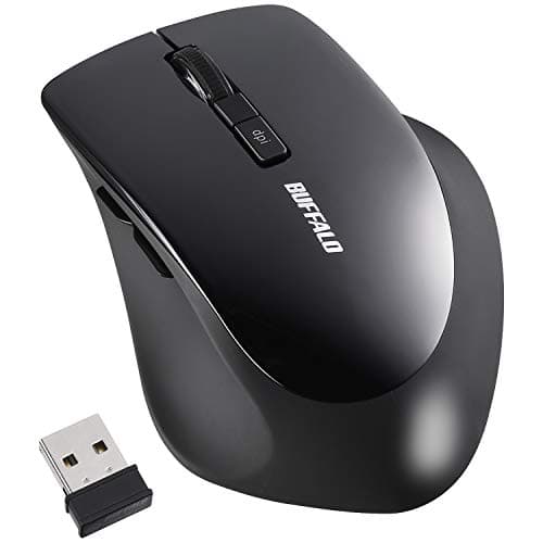 マウス 無線 ワイヤレス 静音 5ボタン BSMBW325BK
