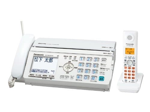 おたっくす デジタルコードレスFAX 子機1台付き ホワイト KX-PW520DL-W