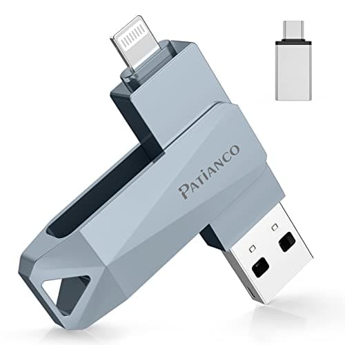 【MFi認証品 セキュリティ機能付】iPhone用 USBメモリ 256GB 3in1 RCR30