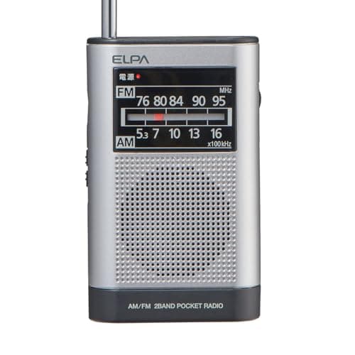 AM/FMポケットラジオ ER-P66F