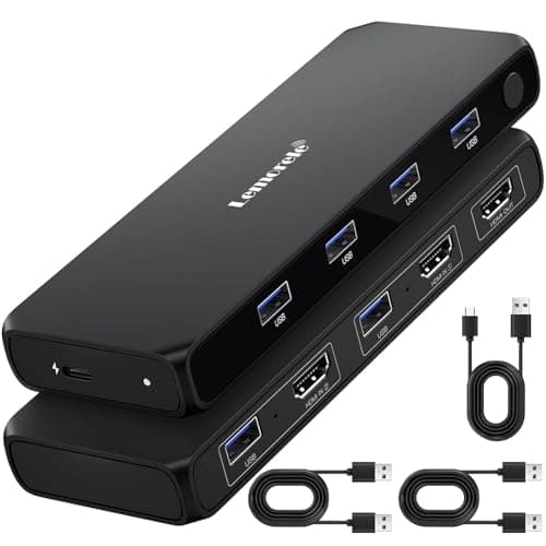HDMI KVM 切替器 USB 3.0 2入力1出力 4K G98