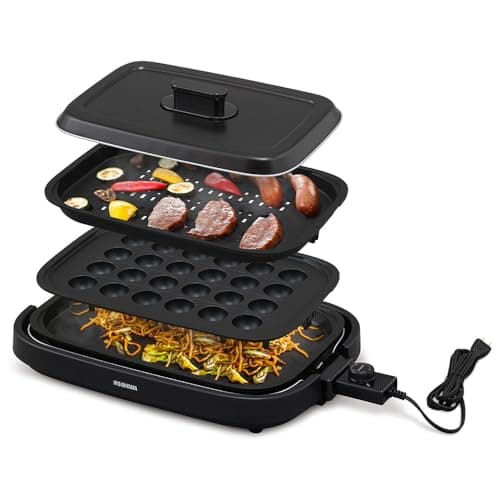 網焼き風ホットプレート IHA-A30-B
