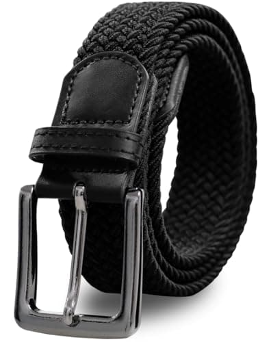 ベルト メンズ メッシュ 編み込み ゴムベルト カジュアル 伸縮 伸びる 穴なし 大きいサイズ