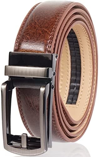 ベルト 本革 メンズ オートロック バックル 無段階 穴なし スーツ ビジネス カジュアル コンフォート クリック ロング 120㎝ AL