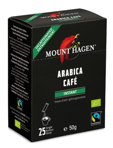 オーガニック フェアトレード カフェインレス インスタントコーヒー スティック 50g(2g×25P)